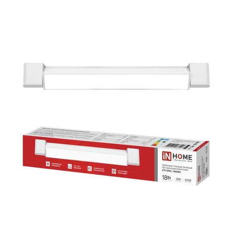 Светильник светодиодный трековый LTP-OPAL 1840WH 18Вт IP20 4000К 1800лм 120гр 333мм линейный поворотн. бел. IN HOME 4690612068107 IN HOME арт. 4690612068107