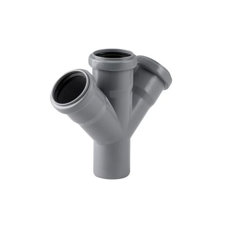 Крестовина одноплоскостная ВК ПП 50/50/50х45 сер. RTP 36525