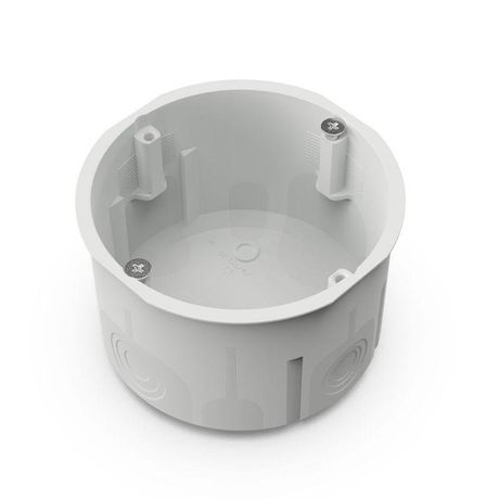 Коробка установочная двухкомпонентная для сплошных стен 68х47 (8шт/уп) | 60-0710См Промрукав Строитель