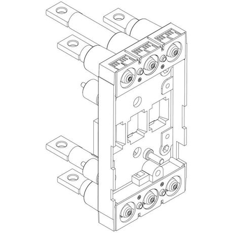 Основание втычное/выдвижное для крепления на монтаж. панели с задн. присоед. плоскими зажимами ВА50-39Про Контактор 7003108 Legrand