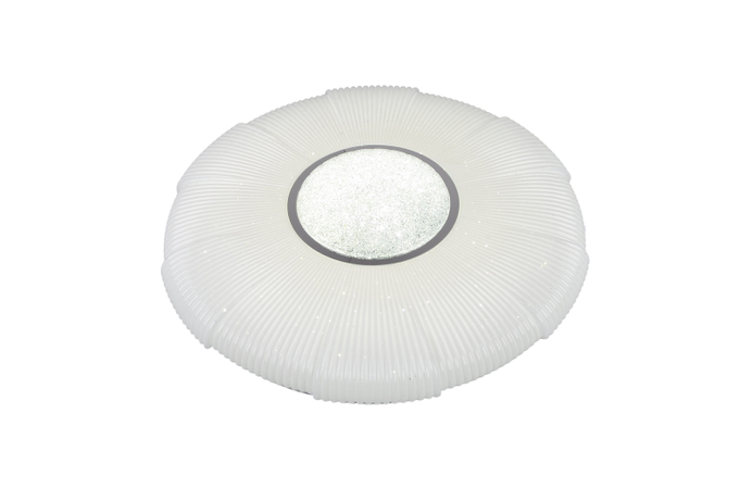 Светильник светодиодный LBS-7734 80Вт 3000-6000К RGB 7800лм настенно-потолочный управляем. пульт бел. Camelion 14528