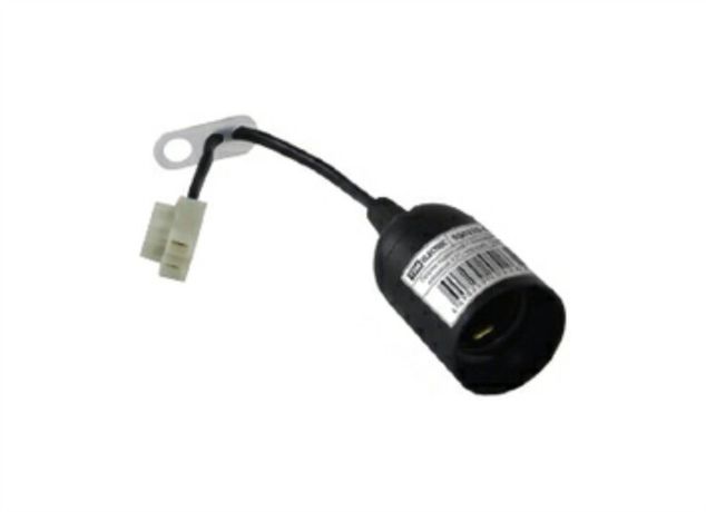 Патрон подвесной с клеммной колодкой Е27 черный | SQ0335-0021 TDM