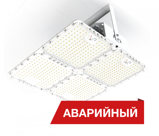 Светильник светодиодный Quadro 160/23500 К25 160Вт 4000К IP54 23500лм 0.95PF 80Ra Кп<5 лира аварийн. Diora DQ160K25-4K-L-A