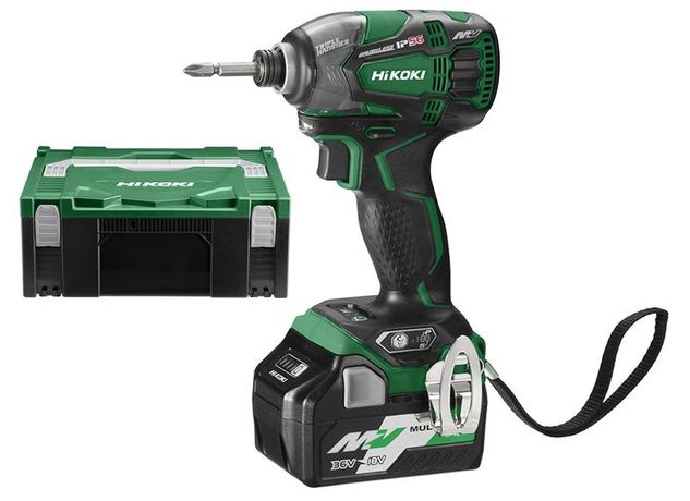 Гайковерт WH36DB 210Нм, 36В, 2х2.5Ач - WH36DBRGZ Metabo