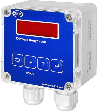 Счетчик импульсов СИМ-05-1-17 DС24В УХЛ4 прямой и обратный счет моточасов ток контактов исполнительного реле 5А 2п Меандр A8302-16935406