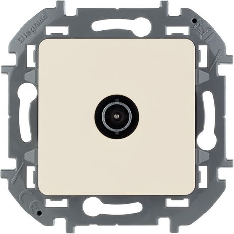 Розетка телевизионная оконечная TV Inspiria 10дБ 5-862мГц механизм сл. кость IEK 673871 Legrand