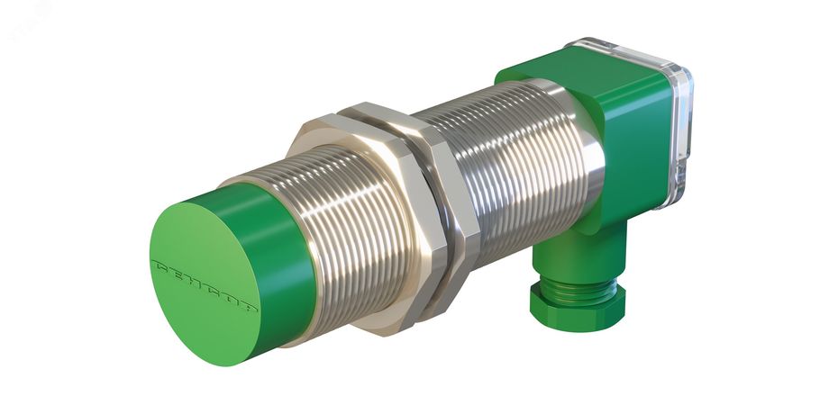 Датчик бесконтактный индуктивный ВБИ-М30-91К-2123-С Расстояние срабатывания Sn: 15 мм Частота переключения: 150 Гц Материал корпуса: Латунь никелированная Диаметром 30 IP67 Клеммник (до 2,5 мм2) - VBI-M30-91K-2123-C Электро Трейд VBI-M30-91K-2123-S