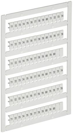 Маркер для CTS/CP 2.5кв.мм "71-80" ARMAFIX IEK AF-CT10D-M-D25-08 IEK арт. AF-CT10D-M-D25-08