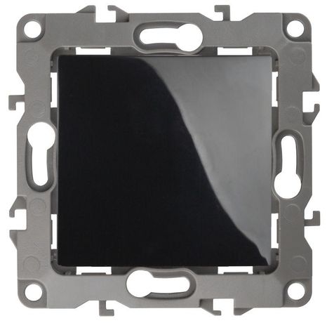 Кнопка 10АХ-250В Эра12 черн. 12-1111-06 ЭРА Б0047835