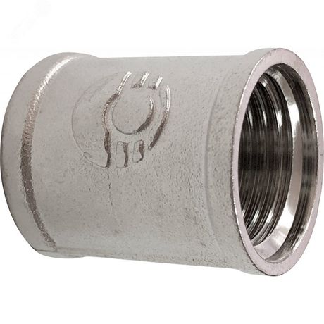 Муфта никелированная соединительная ВР-ВР 1 1/4дюйм (40/10) VALFEX VF.170.N.114