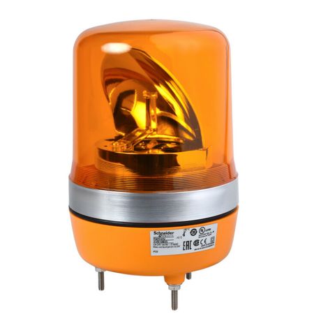 ЛАМПА МАЯЧОК ВРАЩ ОРАНЖ 24В AC/DC 106ММ | XVR10B05 Schneider Electric