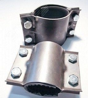 Хомут ремонтный 42-46L65 водоснаб.оцинк.Х032 - REM42-46ARH41 Мир хомутов