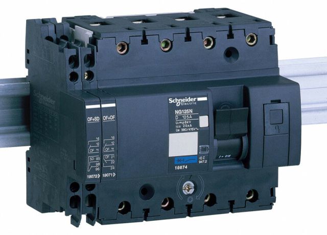 Контакт состояния OF+SD для NG125 | 19072 Schneider Electric APC