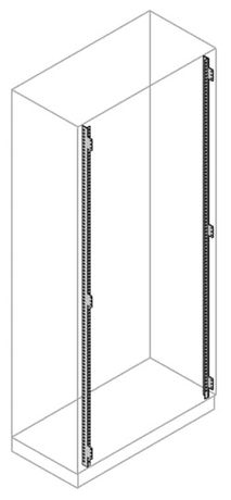 Стойки для фиксации мод панелей Н=1600мм (2шт) | MD1600 ABB