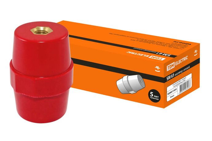 Изолятор SM61 силовой Н61хD50хМ10мм | SQ0807-0052 TDM