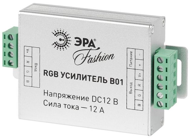 Усилитель сигнала для контроллеров на 12V RGBpower-12-B01 | Б0008060 ЭРА