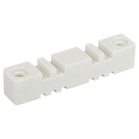 Изолятор шинный плоский ИШП NO-224-163 2P (для шин 5/10 мм) длина 180 мм - Б0065694 ЭРА