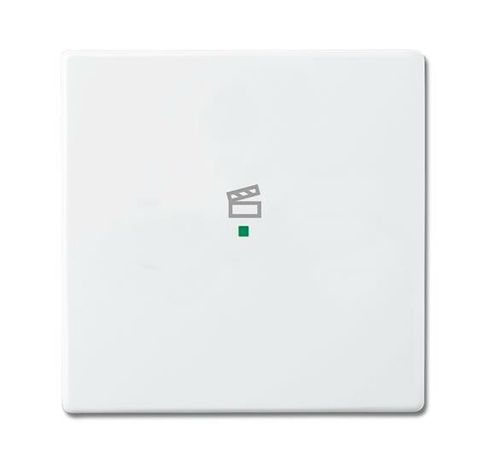 Клавиша одинарная SRS-1-84 free@home сцена future бел. ABB 2CKA006220A0148 6220-0-0148