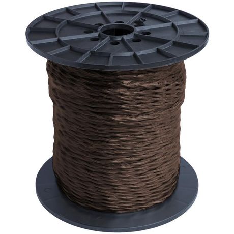 Провод ретро 2х1.5 корич. (уп.200м) RetroElectro 2254764