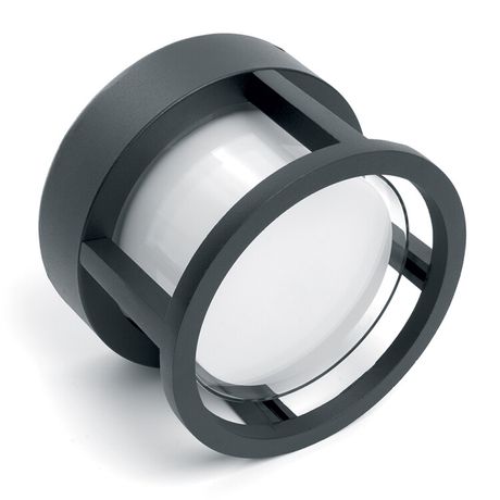 Светильник архитектурный настенный DH107, 12W, 720Lm, 4000K, черный, круг, 160*160*120 | 06349 Feron