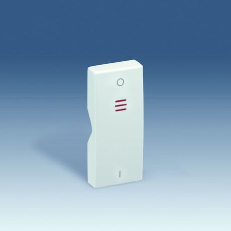 Клавиша узкая с индикатором для 75134-69 Simon82 Centralizations алюм. 82032-63