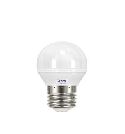 Лампа светодиодная LED 7Вт Е27 220В 4500К GLDEN-G45F-7-230-E27-4500 | 639800 General