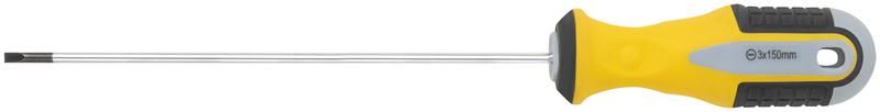 Отвертка "Старт" CrV сталь прорезиненная ручка 3х150мм SL FIT 55182 РОС