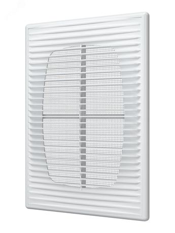 Решетка вентиляционная приточно-вытяжная, из ABS пластика 183х253 - 1825П ЭРА 201