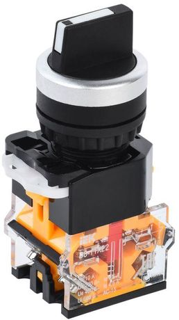 Переключатель D8-11X22 на 2 положения 1з+1р черныйIEK - BSW30-11X22-3-24-2-K02