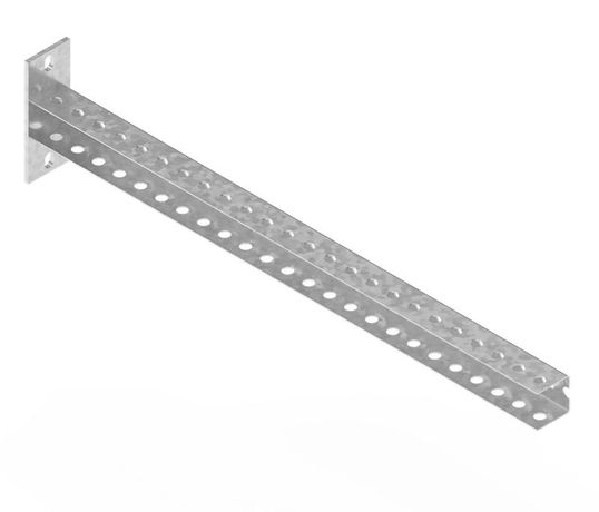 Консоль 40х40 основание 600 s: 3 облегченная П(U) - образная Н3114220631 СОЭМИ