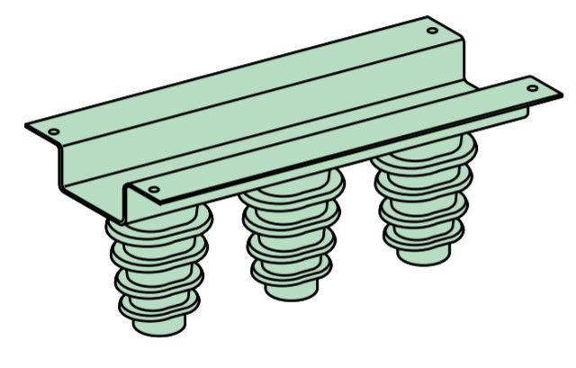 Изолятор для поддержания расстояния SchE 59489 APC