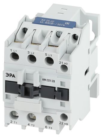 Контактор PRO KKM21-032-400-01-E КМИ-23211 32А 400В/АС3 1НЗ | Б0050442 ЭРА