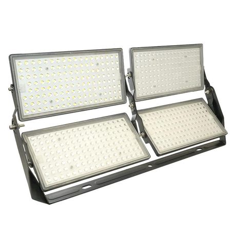 Прожектор светодиодный 2835 SMD 1000W 6400K IP65 4*60° AC175-265V/50Hz, черный, LL-934 | 48975 FERON