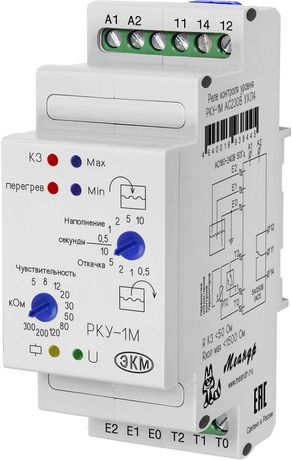 Реле контроля уровня РКУ-1М AC230В УХЛ4 (МЕАНДР) Меандр A8302-16938445