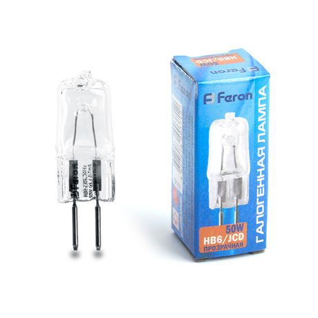 Лампа галогенная HB6 50W 230V JCD/G5.3 | 02103 FERON