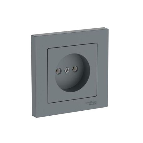 Розетка AtlasDesign 16А без заземл. быстрозажим. клем. в сборе грифель SE ATN000740S APC