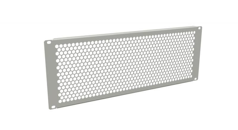 BPD-4-RAL7035 Фальш-панель перфорированная на 4U, цвет серый (RAL 7035) | 483503 Hyperline