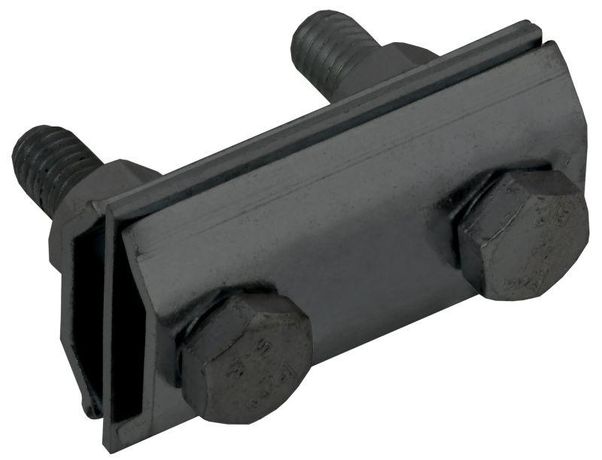 Зажим соединительный двойной сквозной пруток-пруток 8мм оцинкованная сталь TD IEK - ZCC84-13-1-08