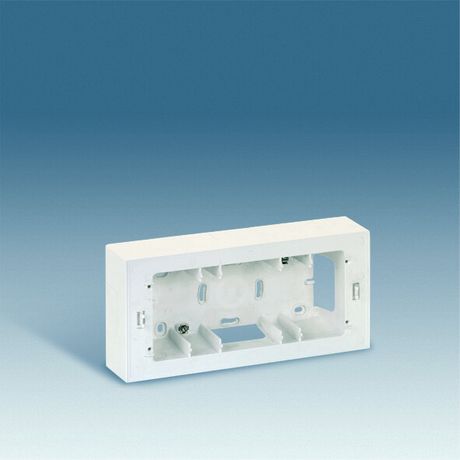 Коробка для наружн. монтажа накладки 250х118х53мм Simon27 27721-35 бел. 27865-65