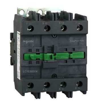 КОНТАКТОР TVS 4P(4НО) 100А AC1 24В 50/60ГЦ | LC1E80004B7 Schneider Electric