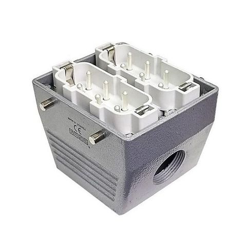 Вилка боковой ввод 12 полюсов 35А EMAS EBM612FU10