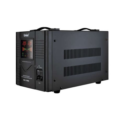 Стабилизатор RS-1/12000 «Uniel» релейный однофазный, 12,0 кВА. - 03115