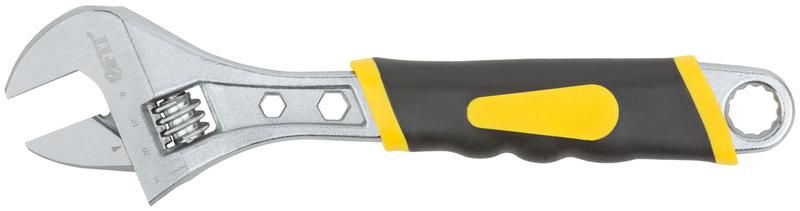 Ключ разводной ''Старт'', ПВХ накладка на ручку 250 мм (30 мм) - 70148 РОС