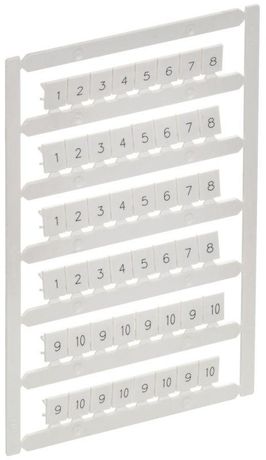 Маркер для CTS 6кв.мм/CP 10кв.мм "1-10" ARMAFIX IEK AF-CT10D-M-006-01