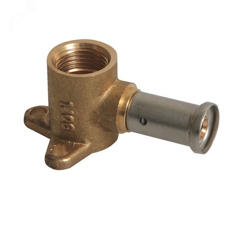 Водорозетка пресс 16х1/2'ВР укороченная (35 мм), латунь - 2P-1604K Henco