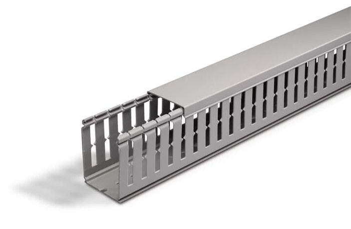 Крышка для перфорированного кабель-канала Ш=60мм сер. (дл.2м) ABB 05306