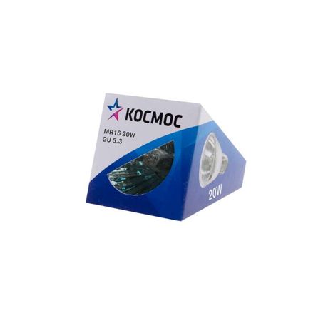 Лампа галогенная КГМ 20вт 12в GU5.3 50мм 38 град. - LKsmMR1612V20W Космос