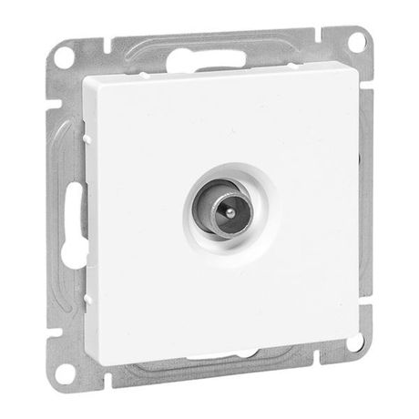 Механизм розетки TV, оконечная, белый Эпика EKF | UP1-SOW-TV-3