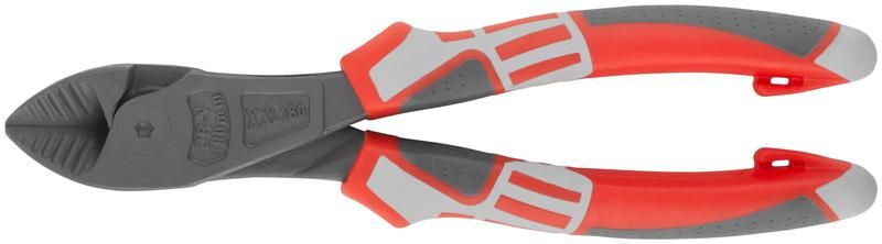 Бокорезы ''Эталон'' усиленные, смещенный шарнир, CrV сталь, ребра жесткости на губках, тефлоновое покрытие, 3К прорезиненные ручки 180 мм - 50693 РОС