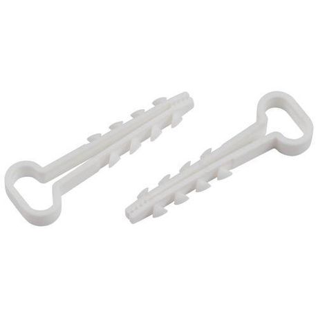 Эра Б0066300 Дюбель-хомут 6-12мм для плоского кабеля NO-225-207 бел (уп.50шт)